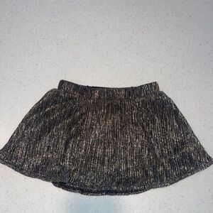 Baby Gap Metallic Pull On Mini Skirt